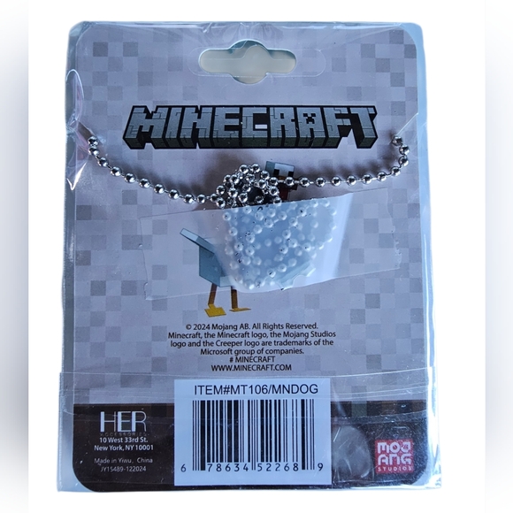 Minecraft Dog Tag Necklace - Picture 4 of 4
